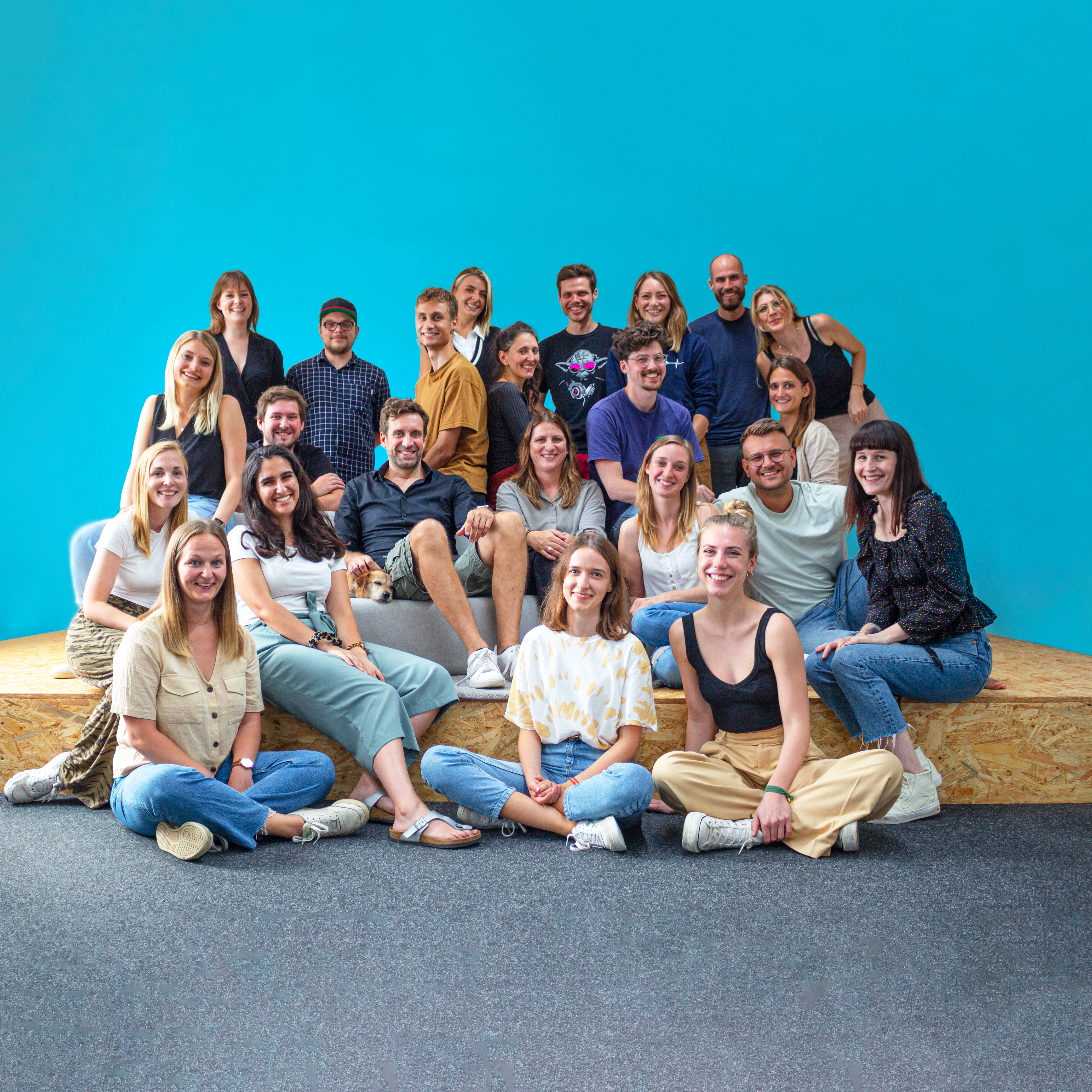 image of the team